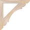 Ekena Millwork Olympic Slat Smooth Bracket, Douglas Fir, 3 1/2"W x 34"D x 34"H BKT04X34X34OLY06SDF - alternate 3